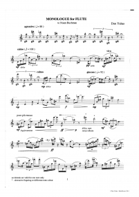 Monologue for flute A4 z 5